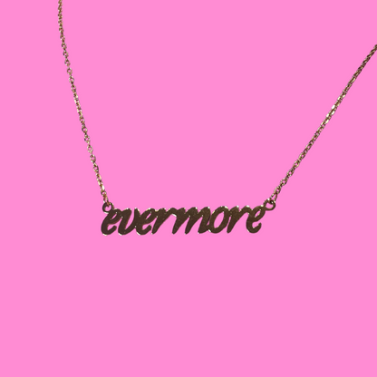 Evermore "Swiftie" Necklace