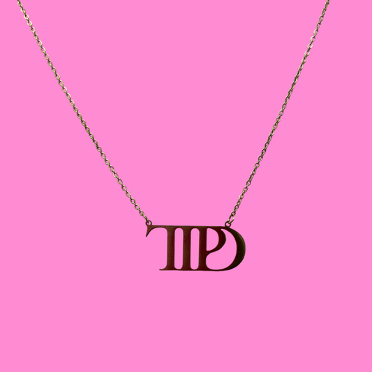 TTPD “The Tortured Poets Department” Necklace