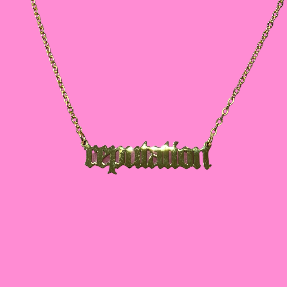 Reputation "Swiftie" Necklace